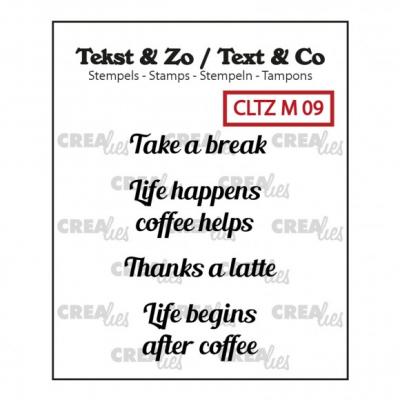 Crealies Clear Stamps - Take a Break
